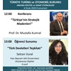 Konferans: \u0022Türkiye’nin Stratejik Madenleri\u0022 Prof. Dr. Mustafa Kumral \u002D 6 Ocak 2024